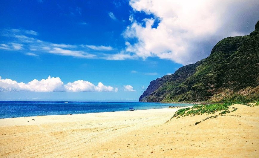 Polihale State Park, Hawaii, USA
